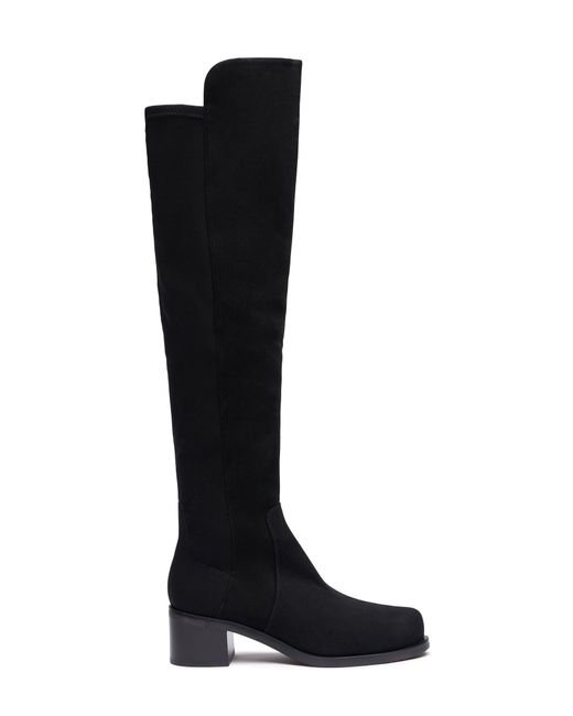 Stuart Weitzman Black , Reserve Bold Boot, Boots And Booties,