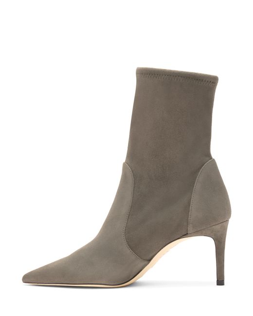 Stuart Weitzman Natural Stuart Power Bootie 75