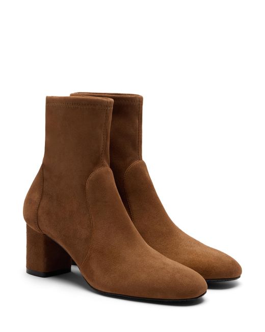Stuart Weitzman Brown Lucie Bootie