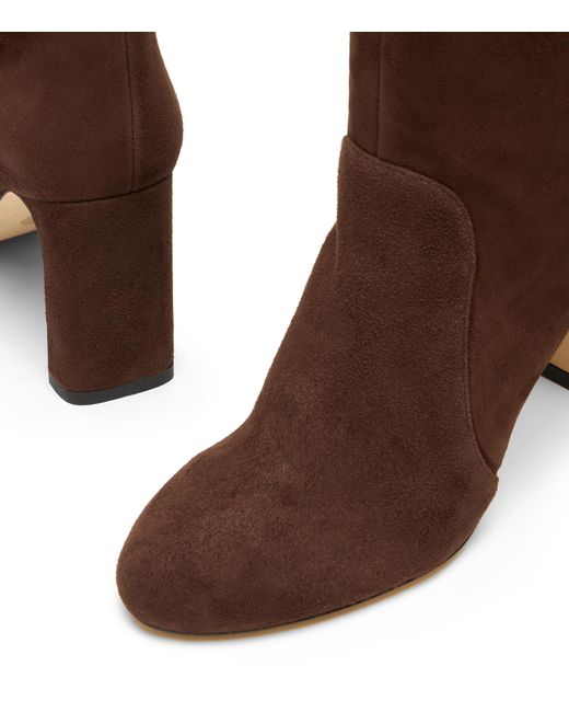 Stuart Weitzman Brown Babette Tubo Boot 85