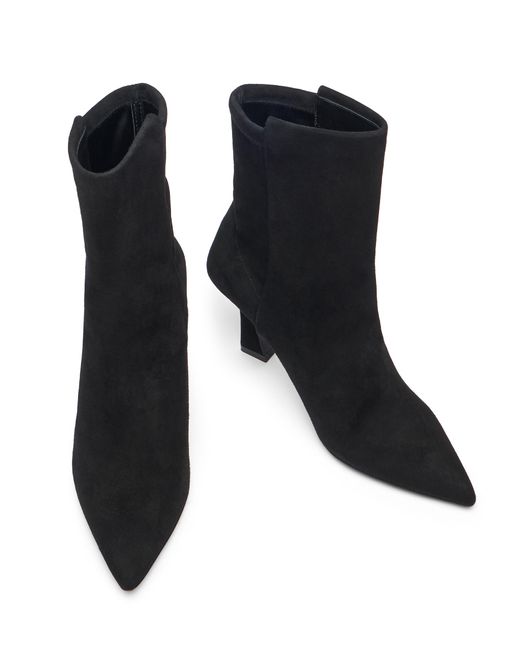 Stuart Weitzman Black 5050 Vinnie Bootie 85