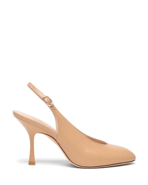Madison Slingback 85 Stuart Weitzman en coloris Natural