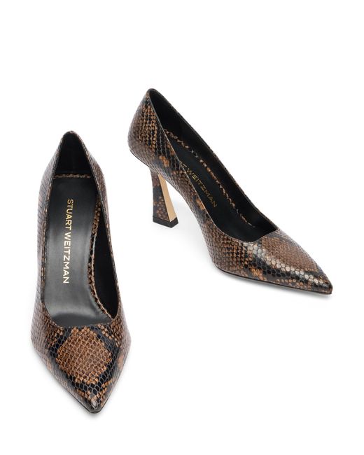 Stuart Weitzman Brown Vinnie 85 Pump