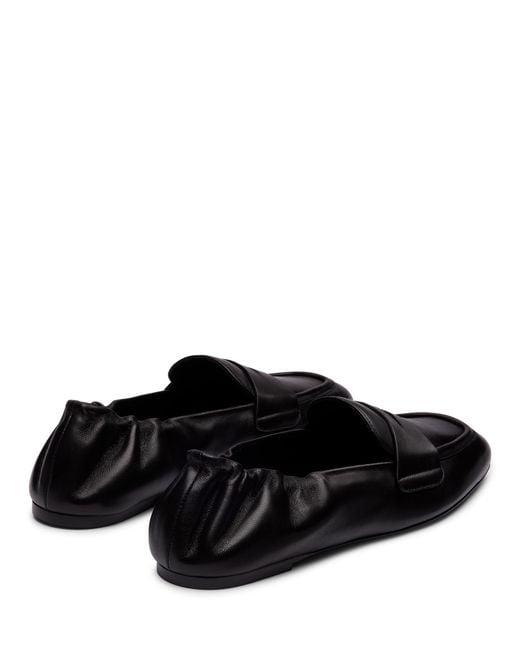 Stuart Weitzman Black Bryant Loafer