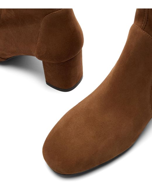Stuart Weitzman Brown Lucie Bootie