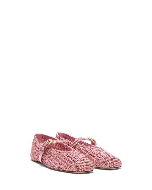 Stuart Weitzman Pink Leora Mary Jane