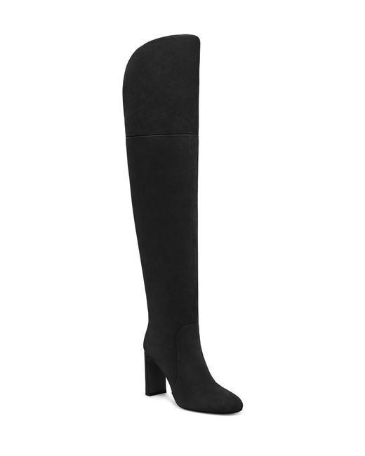Stuart Weitzman Black Babette Over-The-Knee Tubo 85