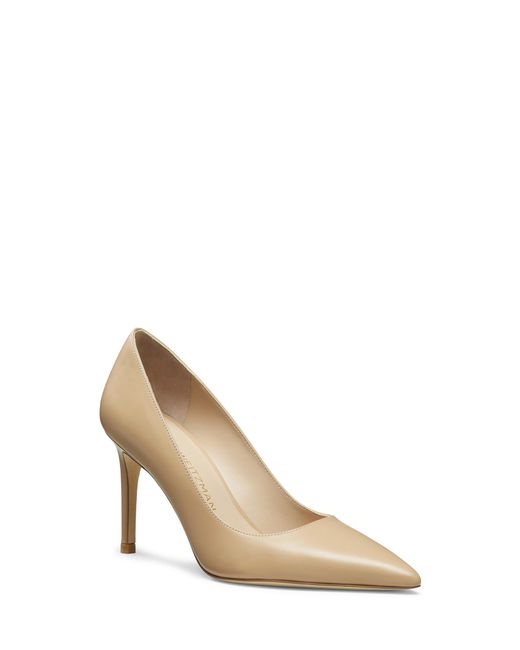 Stuart Weitzman Natural Stuart Power 85 Pump
