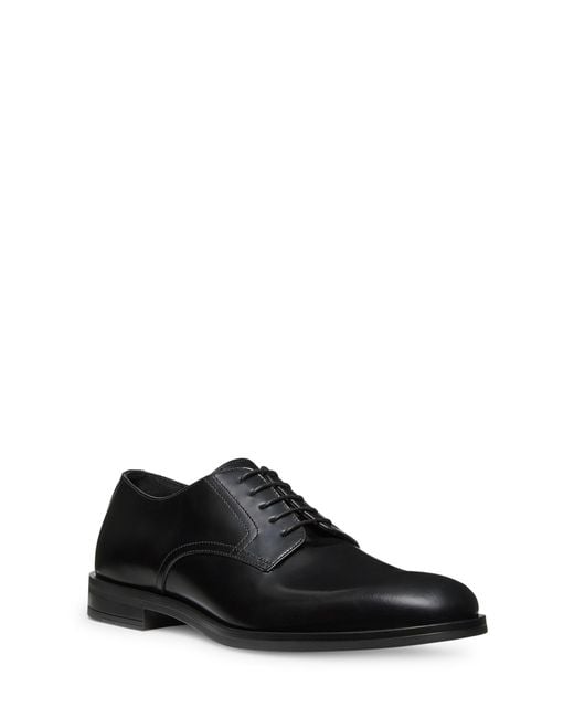 Stuart Weitzman Black Sw Club Classic Derby for men