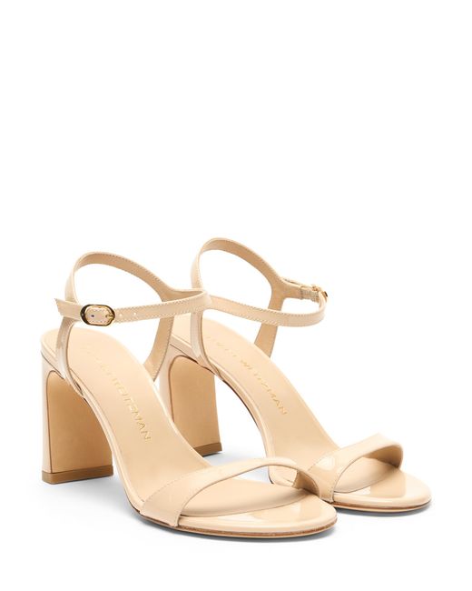 Stuart Weitzman Natural Babette 85