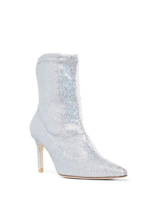 Stuart Weitzman White Stuart 85 Stretch Bootie