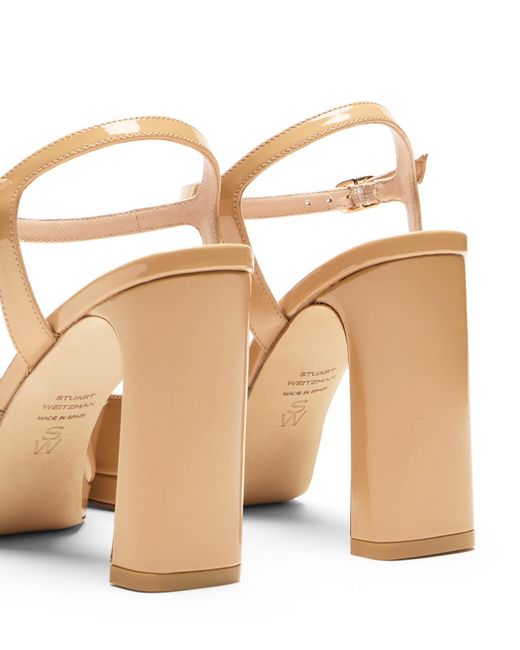 Stuart Weitzman Natural Babette Platform