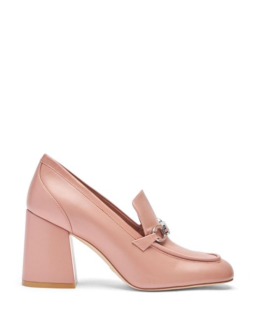 Stuart Weitzman Pink , Sw Signature 85 Loafer, Flats And Loafers,