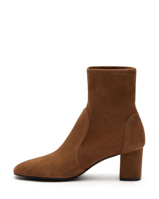 Stuart Weitzman Brown Lucie Bootie