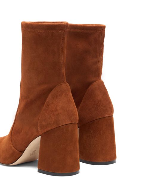 Stuart Weitzman Brown Essentialist Stretch 85