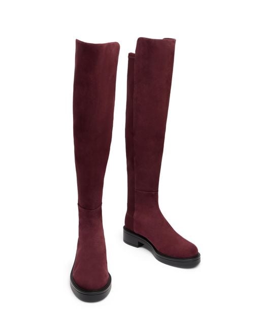 5050 Celia Boot Stuart Weitzman en coloris Red