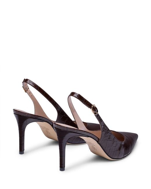Stuart Weitzman Brown Stuart Power Slingback 75