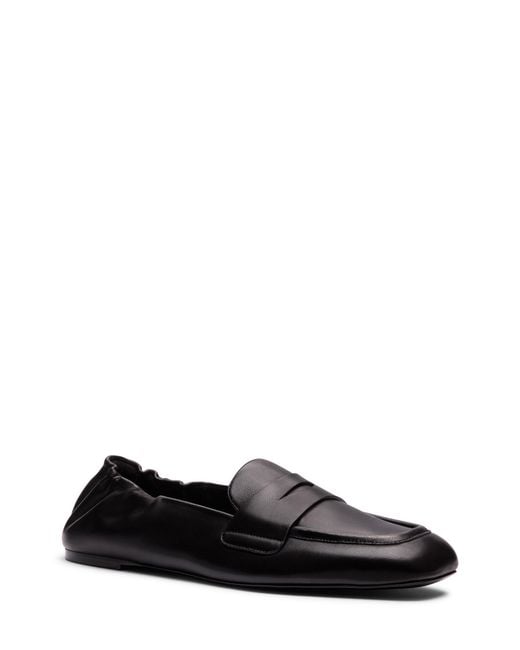 Stuart Weitzman Black Bryant Loafer