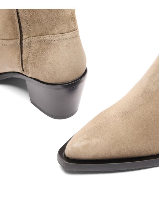 Stuart Weitzman Brown Tate Bootie