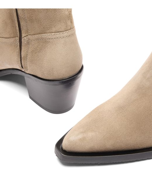 Stuart Weitzman Brown Tate Bootie
