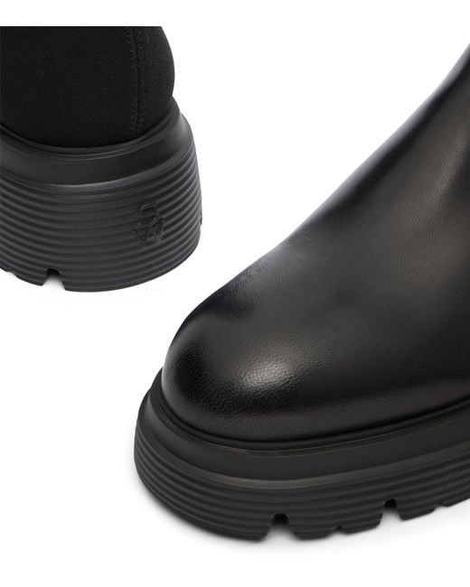 Stuart Weitzman Black 5050 Hudson Lite Bootie