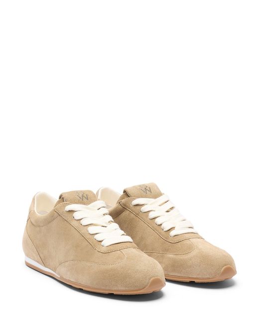 Stuart Weitzman Natural Colton Sleek Sneaker