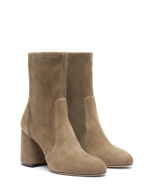 Stuart Weitzman Brown Essentialist Stretch 85