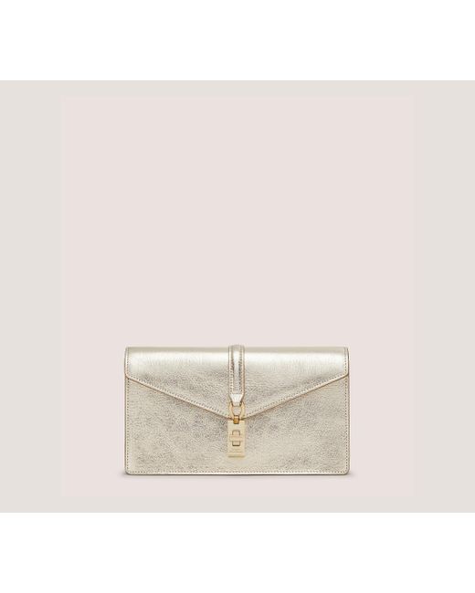 Stuart Weitzman White Milan Loveletter Clutch Handbags