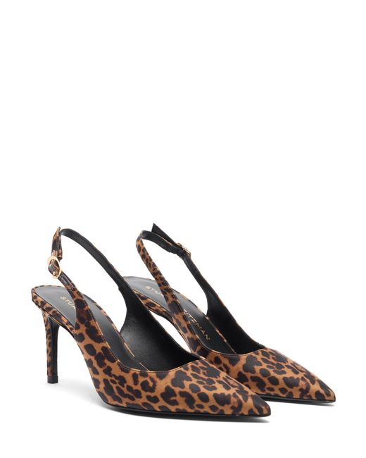 Stuart Weitzman Brown Stuart Power Slingback 75