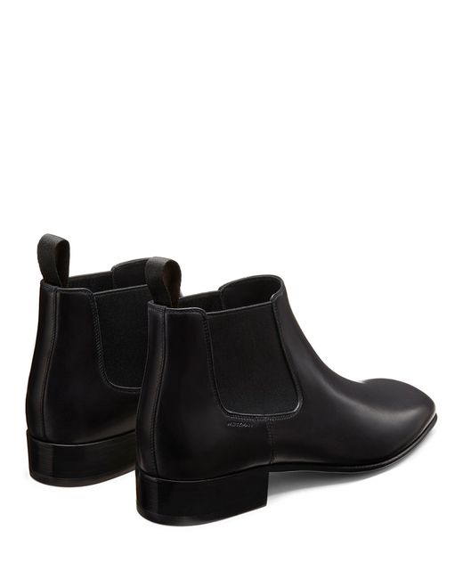 Stuart Weitzman Black Adwin for men