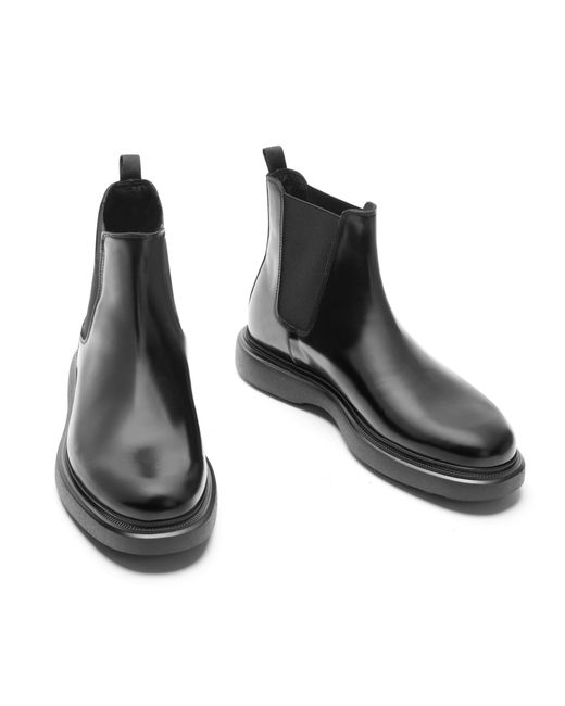 Stuart Weitzman Black Amos for men