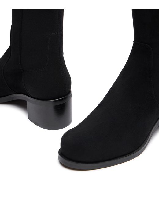 Stuart Weitzman Black , Reserve Bold Boot, Boots And Booties,