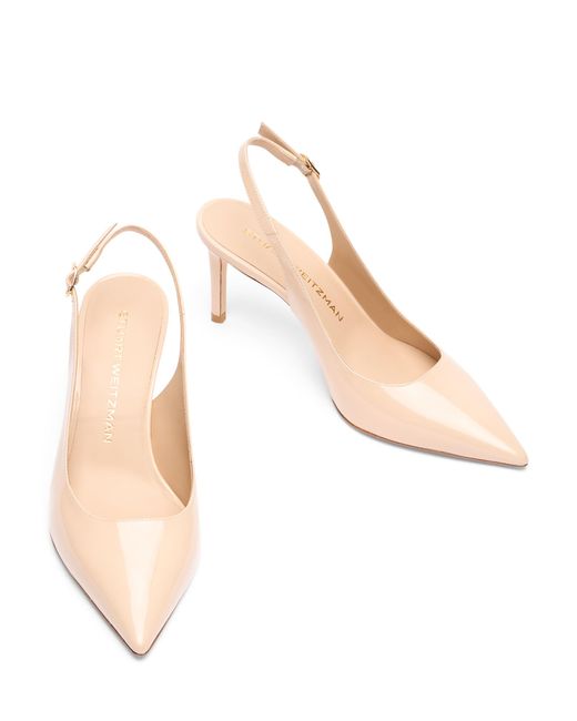Stuart Weitzman Pink Stuart Power Slingback 75