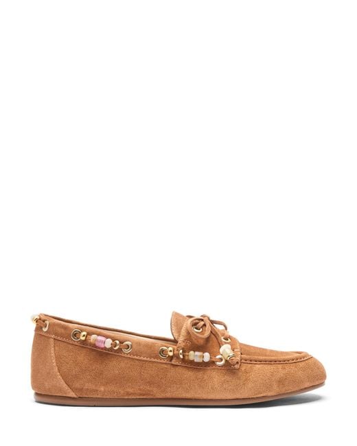 Stuart Weitzman Brown Boat Shoes