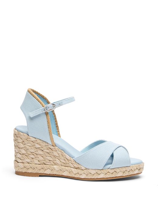 Mirela Ii Espadrille Wedge Stuart Weitzman en coloris Blue