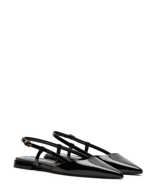 Stuart Weitzman Black Vinnie Slingback