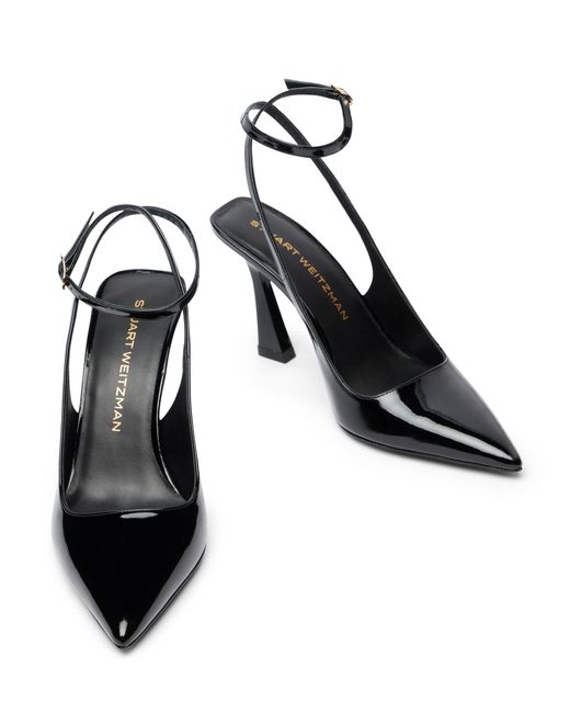 Vinnie 85 Strap Pump Stuart Weitzman en coloris Black