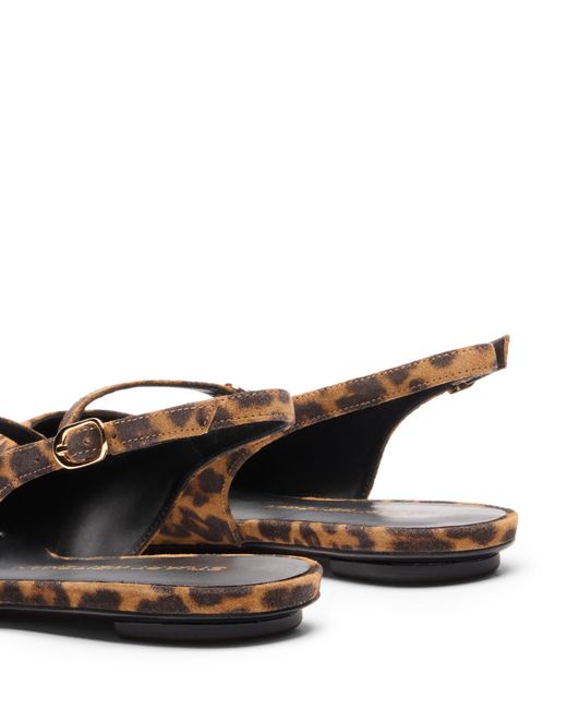 Stuart Weitzman Brown Emilia Mary Jane Slingback