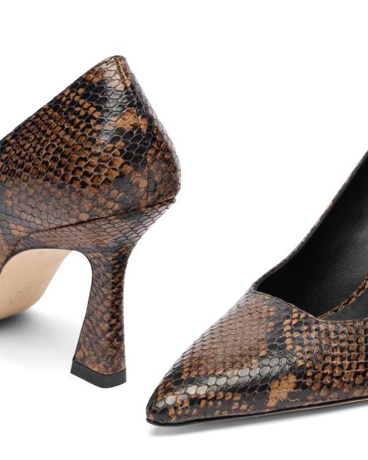 Stuart Weitzman Brown Vinnie 85 Pump
