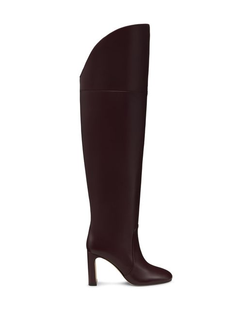 Stuart Weitzman Purple Babette Over-The-Knee Tubo 85