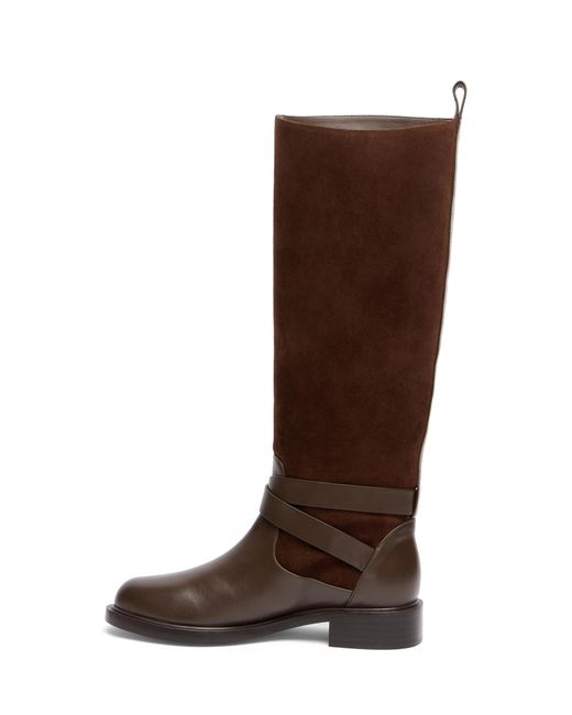 Stuart Weitzman Brown Benni Riding Boot