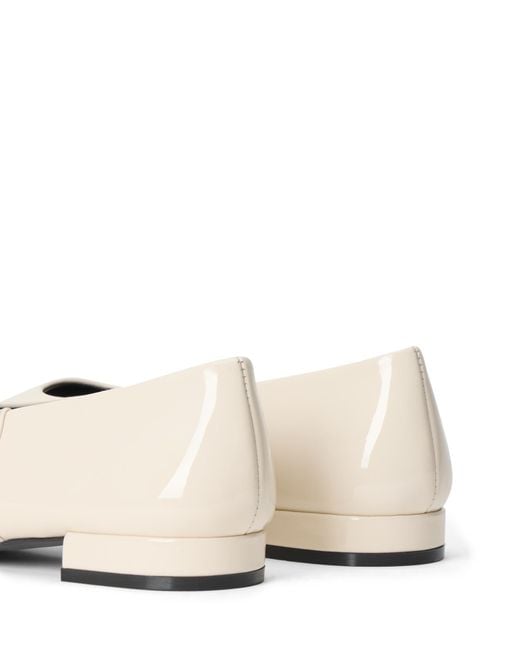 Stuart Weitzman Natural Lenny Flat