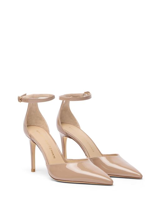 Stuart Weitzman Natural Stuart Power Strap 85
