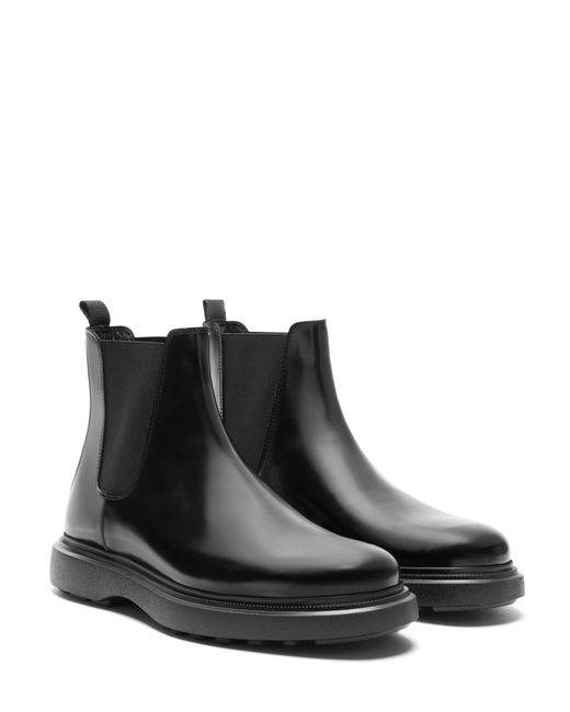 Stuart Weitzman Black Amos for men