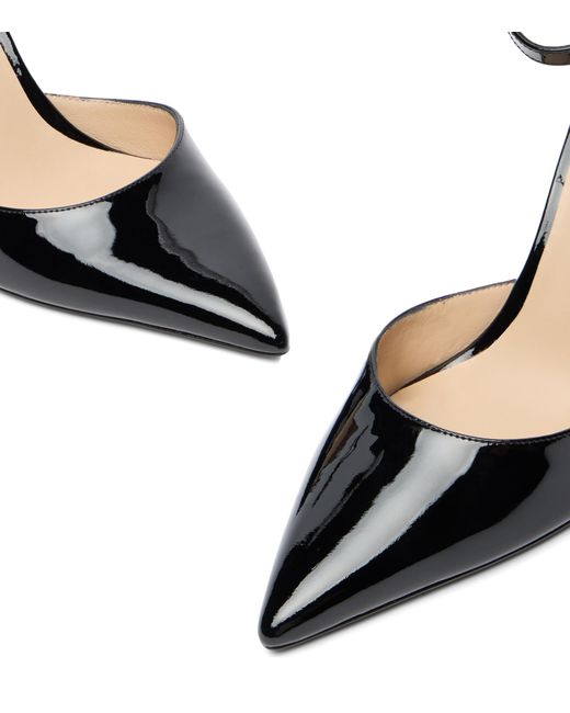 Stuart Weitzman Black Stuart Power Strap 85