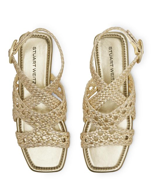 Stuart Weitzman Natural Thea Sandal