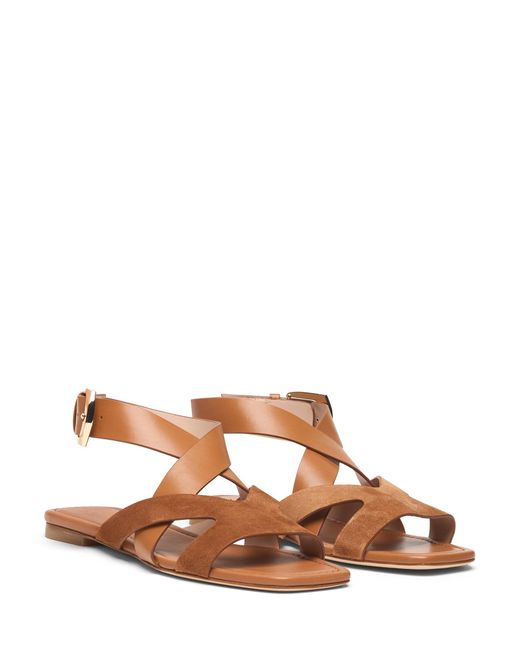 Stuart Weitzman Brown Sai Sandal