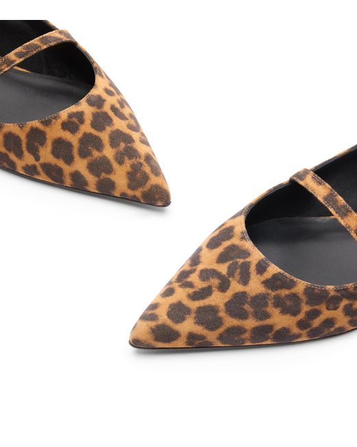 Stuart Weitzman Brown Emilia Mary Jane Slingback