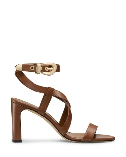 Stuart Weitzman Brown Maven Block 85