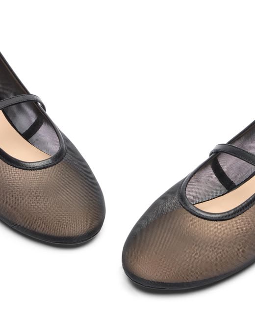 Stuart Weitzman Black Bareitall Mary Jane